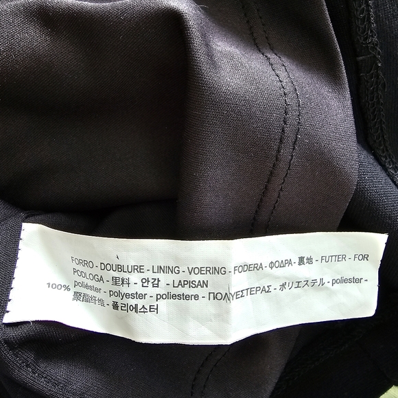 Zara Trafuluc Bodycon Cutout Long Sleeve Black Dress - Picture 5 of 8